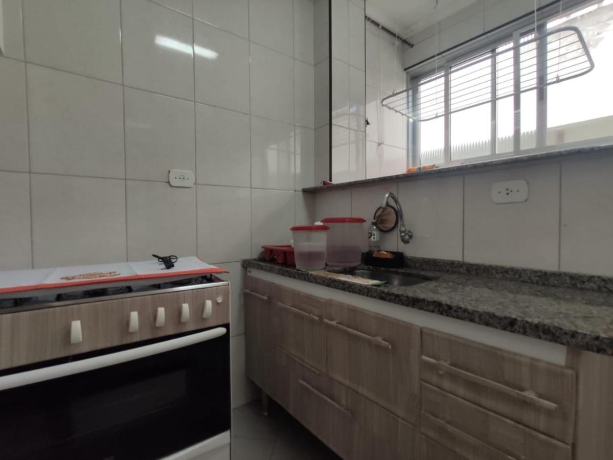 Apartamento Completo Na Quadra Da Praia Da Guilhermina Daire Praia Grande  Dış mekan fotoğraf
